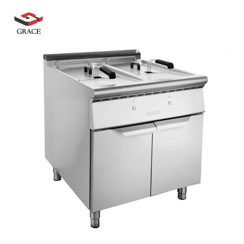 Gas Double Cylinder Fryer