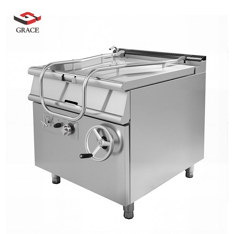 Gas Braising Tilting Bratt Pan