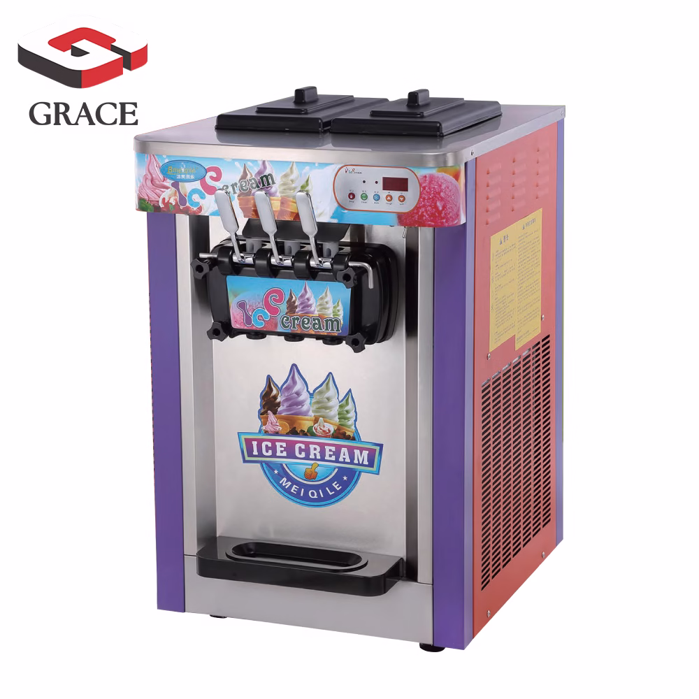 Commercial Tabletop Soft Serve Ice Cream Machine | GRACE - Image 1