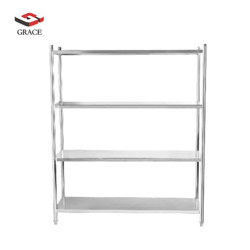 4-Layer Stainless Steel Shelf